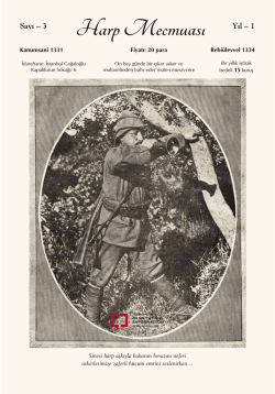 harp mecmuası sayı 3