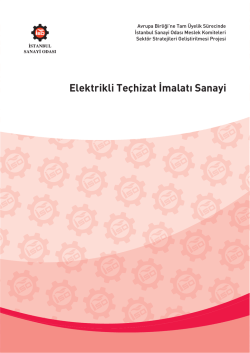 Elektrikli Te&ccedil;hizat &lsaquo;malat&rsaquo; Sanayi