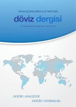 &ouml;nemli gelişmeler