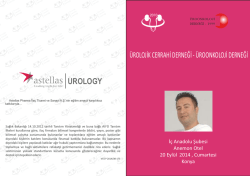 UROLOGY &Uuml;ROLOJİK CERRAHİ DERNEĞİ