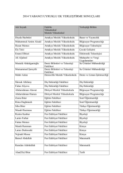 ek yerleiştirme sonu&ccedil;ları i&ccedil;in tıklayınız / addıtıonal placement results