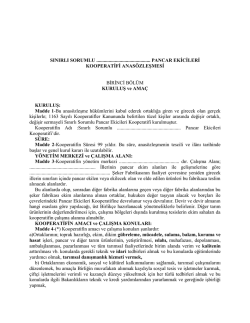 pancar ekicileri koop anas&ouml;zle son şekli