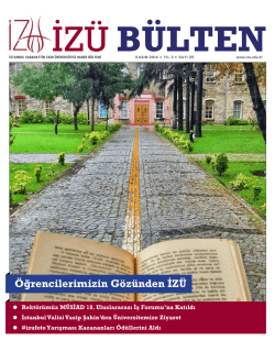 haberler - İstanbul Sabahattin Zaim Üniversitesi