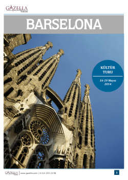 BARSELONA - Gazella Turizm