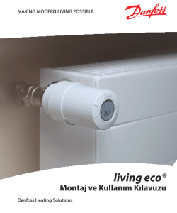 Danfoss Zaman Ayarlı Termostatik Radyat&ouml;r Vanası