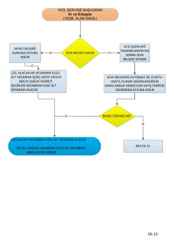 ACİL SERVİSE BAŞVURAN Er ve Erbaşlar (YEŞİL ALAN DAHİL