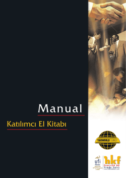 Katılımcı El Kitabı