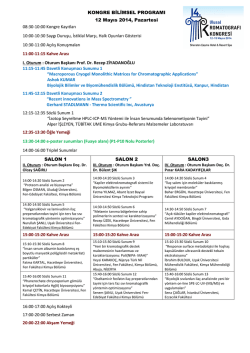 Bilimsel Program indirmek i&ccedil;in tıklayınız