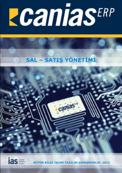 SAL &ndash; SATIŞ Y&Ouml;NETİMİ