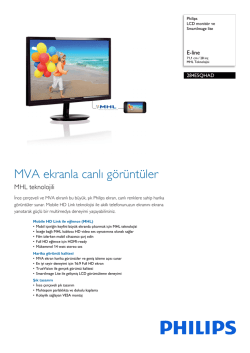 284E5QHAD/00 Philips LCD monit&ouml;r ve SmartImage lite