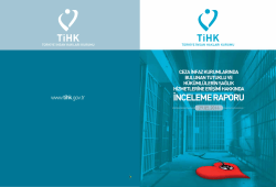 İNCELEME RAPORU - T&uuml;rkiye İnsan Hakları Kurumu