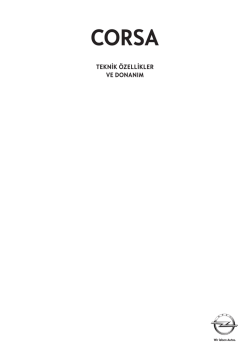 TEKNİK &Ouml;ZELLİKLER VE DONANIM