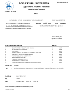 Dokuz Eyl&uuml;l &Uuml;niversitesi Hastanesi