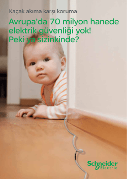 Ka&ccedil;ak akıma karşı koruma (pdf 1 mb)