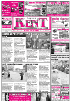 20-11-2014 Tarihli Kent Gazetesi