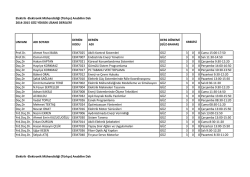 Elektrik -Elektronik Mühendisliği (Türkçe)