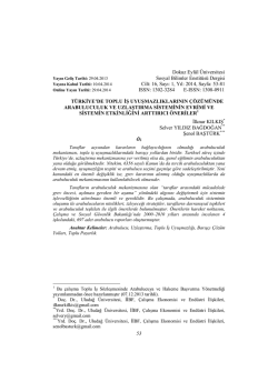 16, Sayı: 1, Yıl: 2014, Sayfa: 53-81 ISSN: 1302-3284