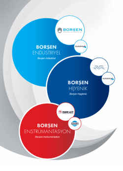 END&Uuml;STRİYEL BORŞEN HİJYENİK BORŞEN