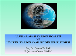 KARBON AYAK İZİ