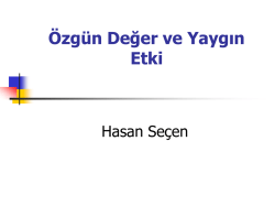 23-Mayıs-2014-&Ouml;zg&uuml;n değer ve yaygın etki (Prof. Dr. Hasan Se&ccedil;en)