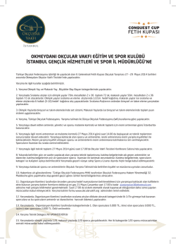 okmeydanı ok&ccedil;ular vakfı eğitim ve spor kul&uuml;b&uuml; istanbul gen&ccedil;lik