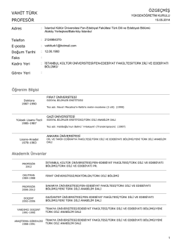 Detaylı &ouml;zge&ccedil;miş i&ccedil;in tıklayınız.