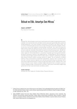 Tam Metin (PDF) - İş Ahlakı Dergisi