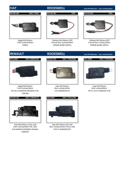 FIAT ROCKSWELL RENAULT ROCKSWELL