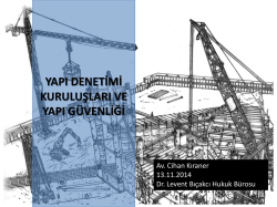 Av. Cihan Kıraner Sunumu i&ccedil;in tıklayın.