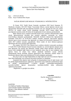 D&ouml;k&uuml;manı indirmek i&ccedil;in tıklayınız