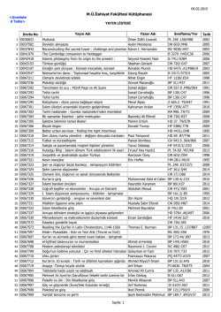 M.&Uuml;.İlahiyat Fak&uuml;ltesi K&uuml;t&uuml;phanesi