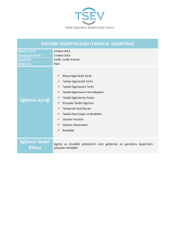 Katılım Sigortacılığı