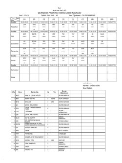 Sınıf T.C. BURDUR VALİLİĞİ &Ccedil;ELTİK&Ccedil;İ &Ccedil;OK PROGRAMLI