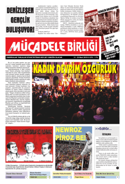 Mizanpaj 1 - M&uuml;cadele Birliği