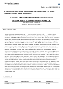 ANKARA DOĞAL ELEKTRİK ÜRETİM VE TİC.A.Ş.