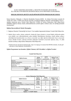 KGK ile Ankara &Uuml;niversitesi Arasında İmzalanan Protokol