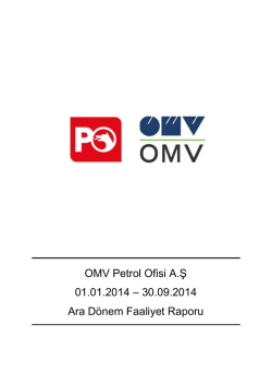 Petrol Ofisi A.Ş. 01 Ocak - 30 Eyl&uuml;l, 2009 D&ouml;nemi Faaliyet Raporu