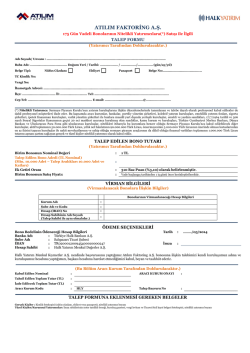 ATILIM FAKTORİNG A.Ş.