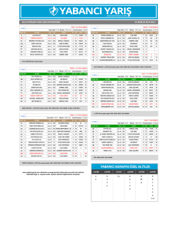 23 aralık 2014 salı gulfstream park abd hipodromu