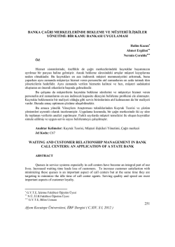 pdf dosyası - Afyon Kocatepe &Uuml;niversitesi İktisadi ve İdari Bilimler