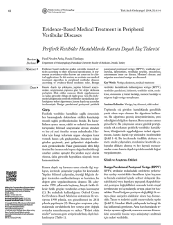 Tam Metin (PDF) - Turkish Archives of Otolaryngology