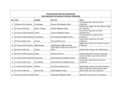 k&uuml;&ccedil;&uuml;k&ccedil;ekmece belediye başkanlığı 2014 ramazan ayı mahale