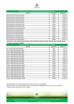 boyler - 3 Boyut Enerji Sistemleri