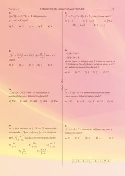 &ouml;rnek sayfalar - Ezbersiz Matematik