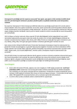 &Ccedil;ocuk &uuml;r&uuml;nleri test raporu - TR