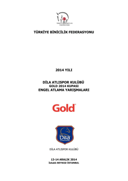 gold 2014 yılsonu kupası programı