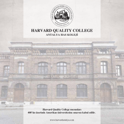 Harvard Katalog WEB - Harvard Quality College Antalya Has Koleji
