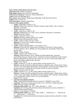 Toprak Laboratuvarı