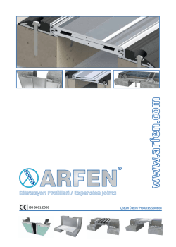ARFEN DILATASYON KATALOG 2014