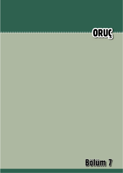 Oru&ccedil; - Ramazan